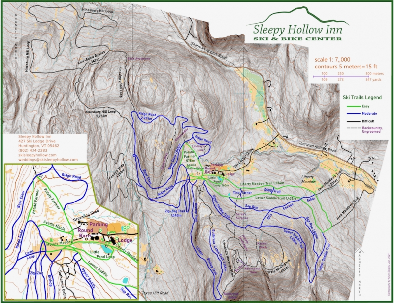 Skiing Sleepy Hollow Inn